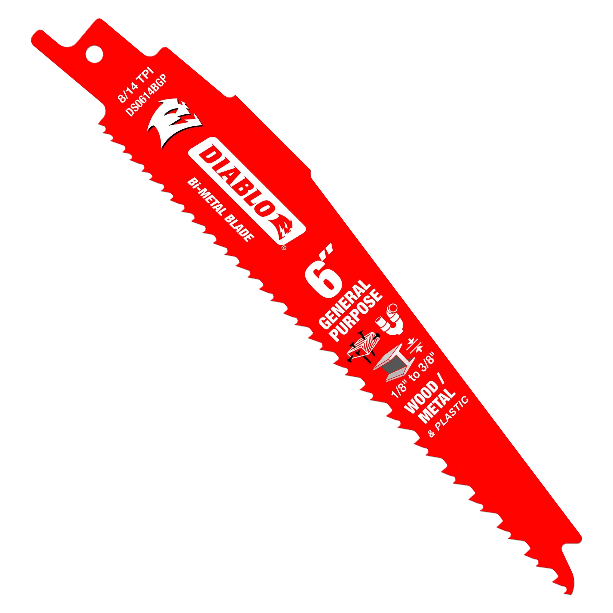 Diablo 6 inch Bi-Metal Reciprocating Blade