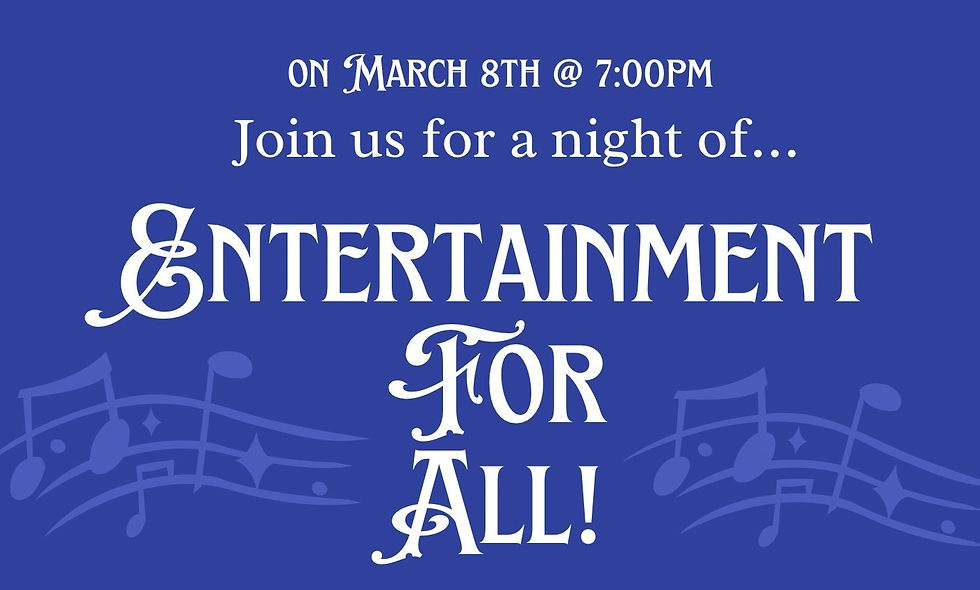 Entertainment for All! Fundraiser for R.A.M.P.