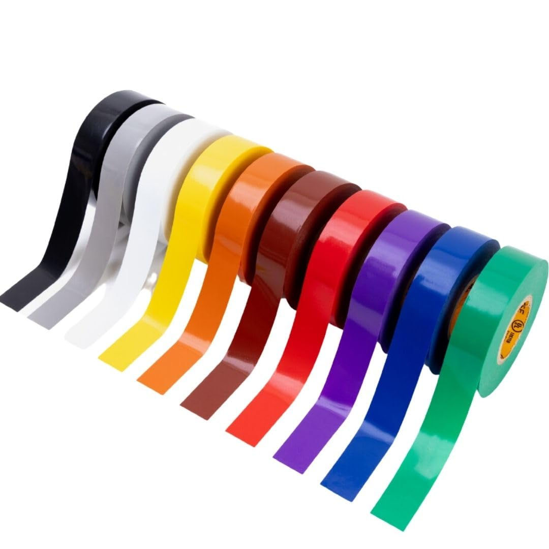 GTSE Mixed Color Electrical Tape Pack