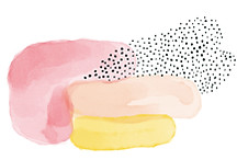 Abstract Watercolor Drawing