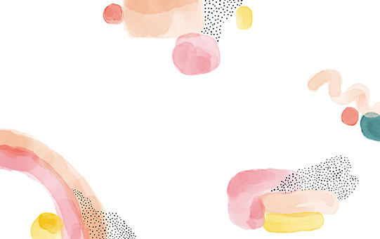 Abstract Watercolor Drawing