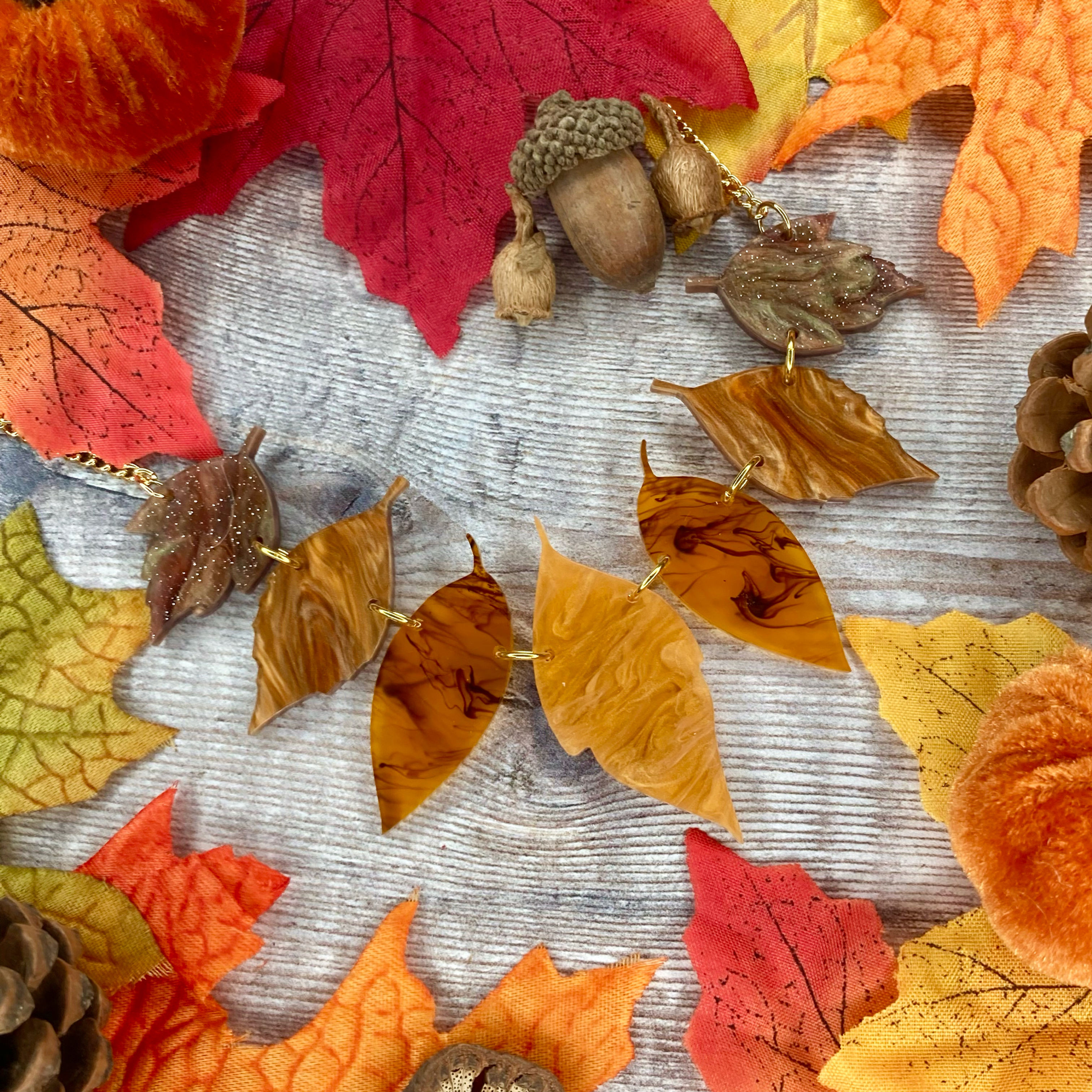 Autumn Leaves Necklace - Limited Edition