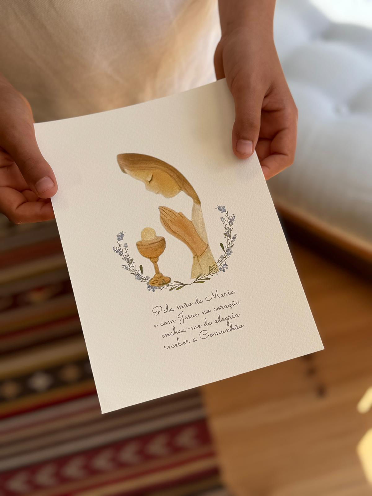 Ilustração • Primeira Comunhão