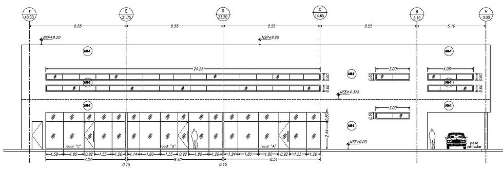 NORTH EXT ELEVATION