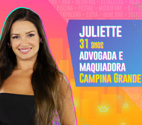 Inquestionavelmente a maior participante de todos as ediçõs dos BBBs, Juliette Freire: