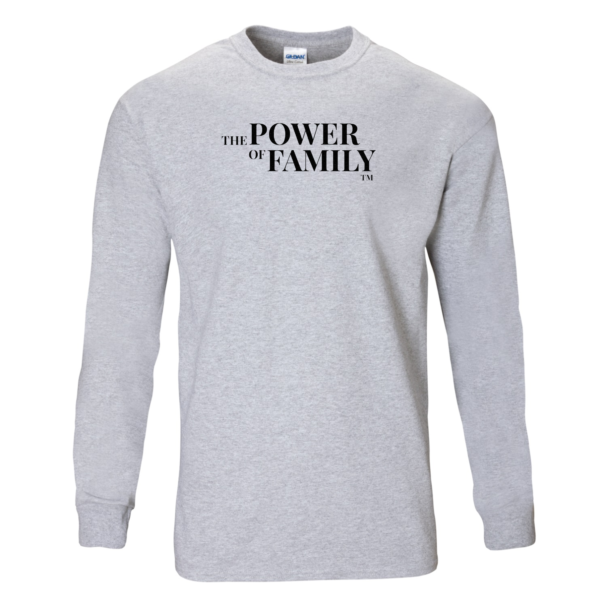 Ultra Cotton™ Long Sleeve T-Shirt (English) The Power of Family