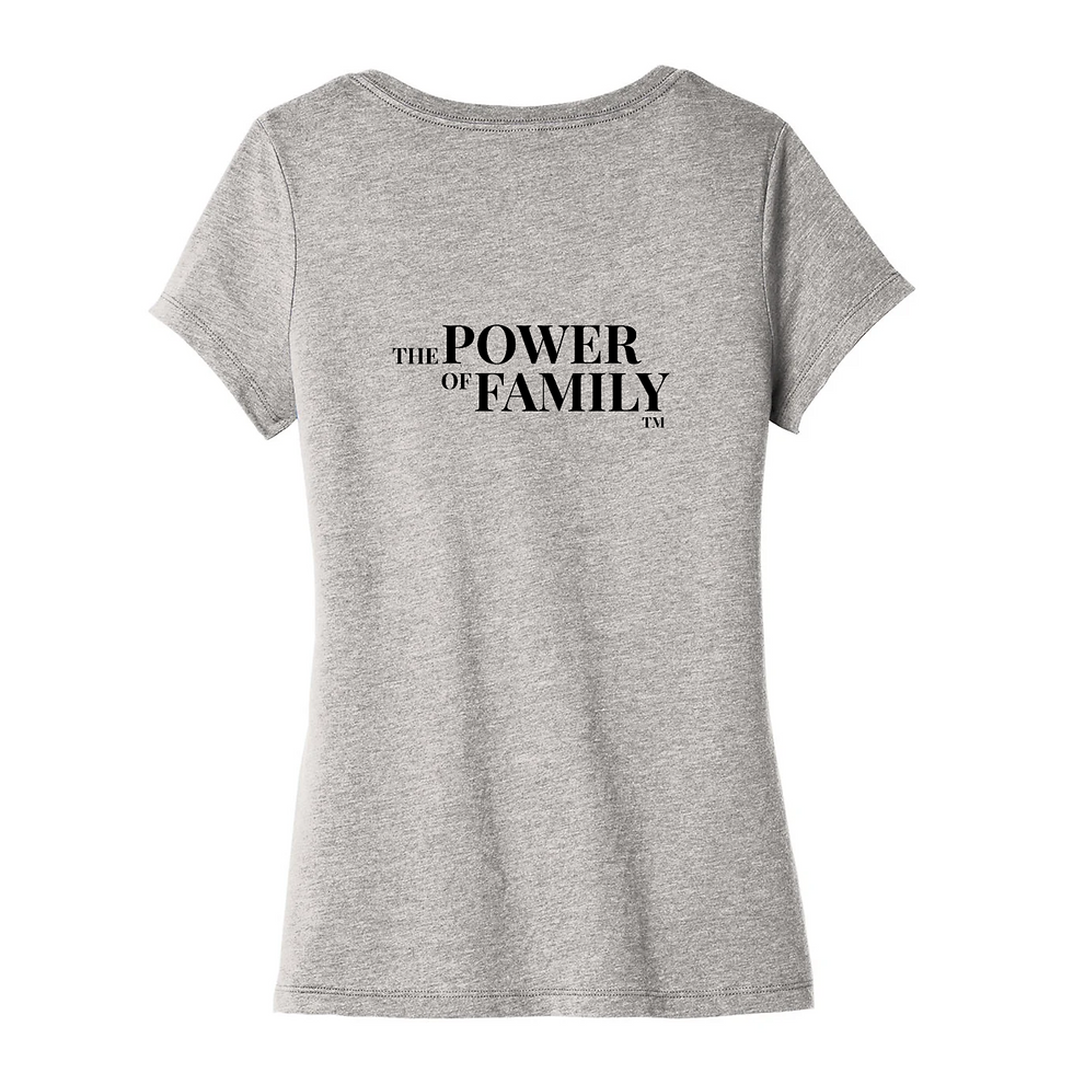 Thumbnail: Women’s V-Neck Very Important Tee® (English) - The Power of Family