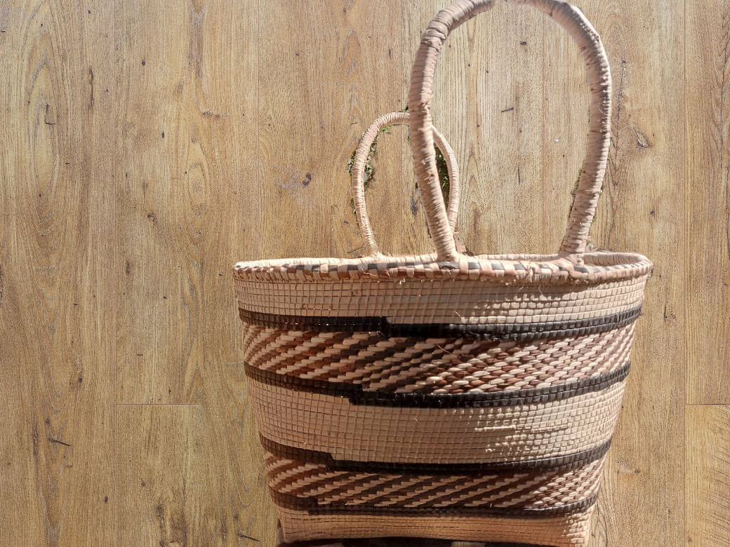 Handwoven Shopping Basket