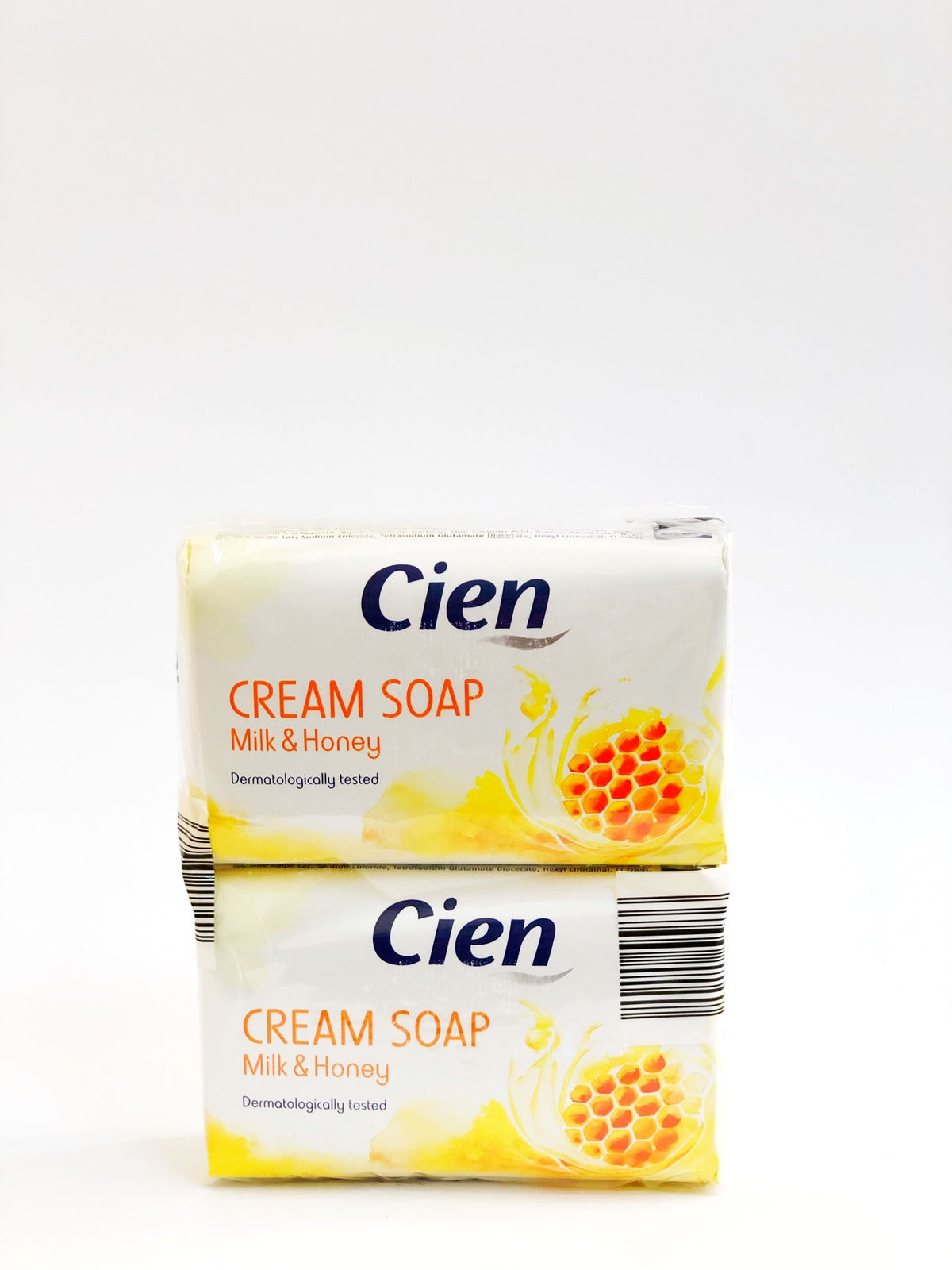 Мыло кусковое мед с молоком Cien cream soap milch&honig