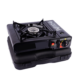 2 in 1 Portable Butane Stove Ignition Gas Stove Cassette Furnace With Carrying Case Cooking For Camping