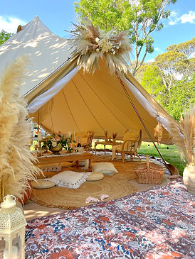 bell tent picnic