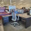 Thumbnail: USED Cherryman Verde L-Shape Desk