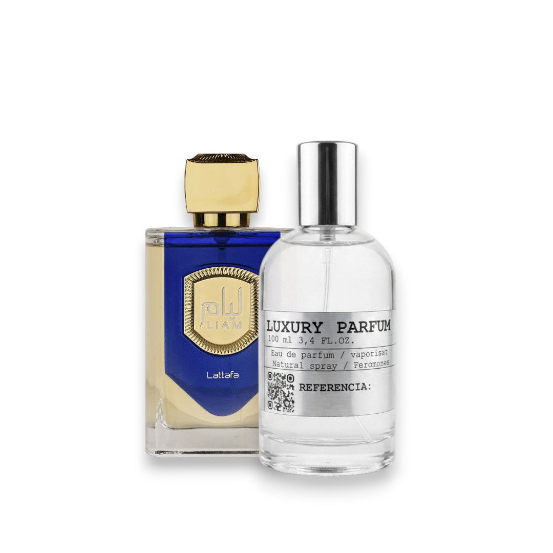 Inspirado en Liam Blue Shine Lattafa