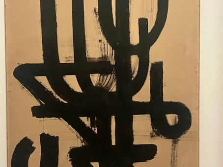 Pierre Soulages : Exposition au Musée du Luxembourg.                                       Le papier comme espace de lumière 