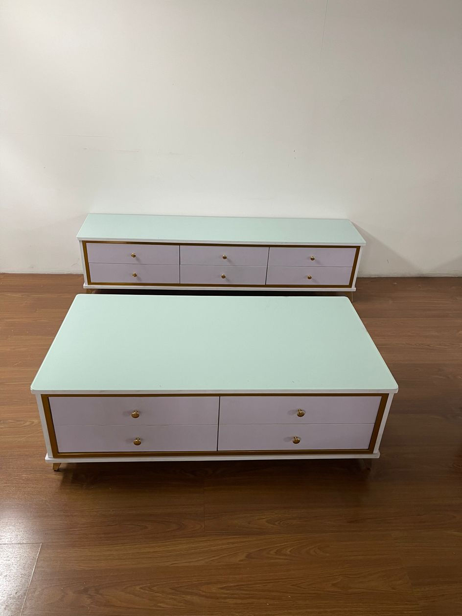 Tyrin TV Stand and Coffee Table Set