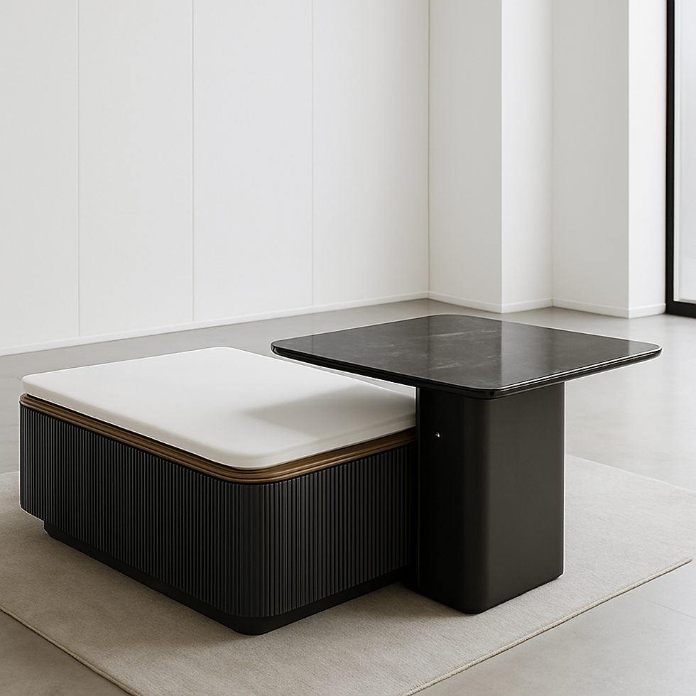 Thumbnail: Stomy Coffee Table and Side Table Set 