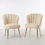 Thumbnail: Elysian Dining Chair - Set of 2 - Gold legs 