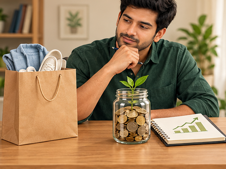 Wealth Is Built Not Just by Earning More, but by Saving and Investing Wisely