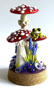 Glasminiaturwelt von Floriane Lataille, Verre & Flamme