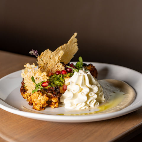 Charred Cauliflower at Eno Vino Downtown