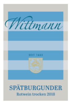 Wittmann Spatburgunder Trocken, Rheinhessen, Germany