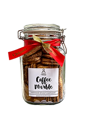 coffee marble cookies