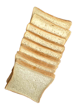 white toast bread