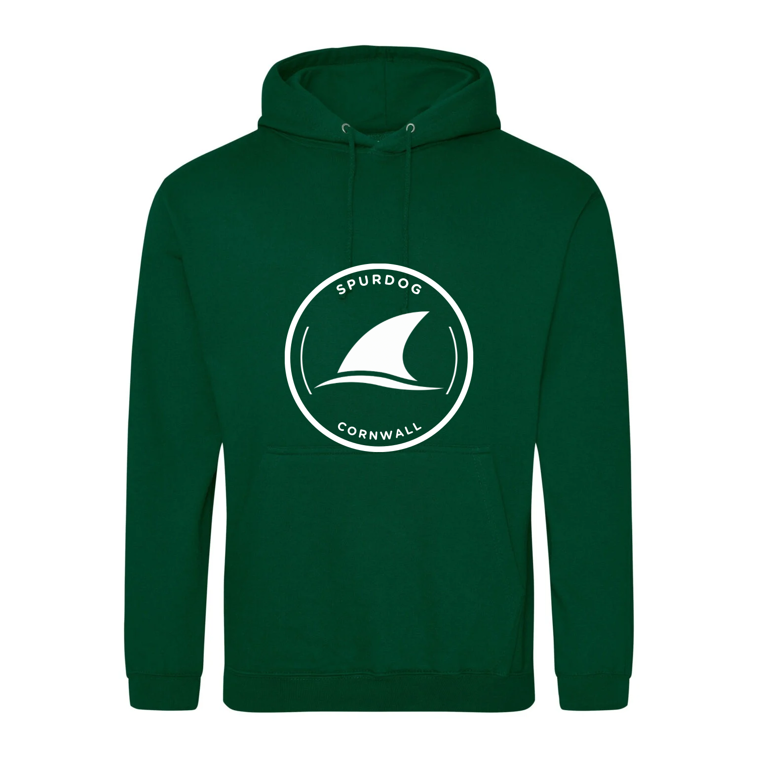 Spurdog Cornwall Hoodie - White Logo