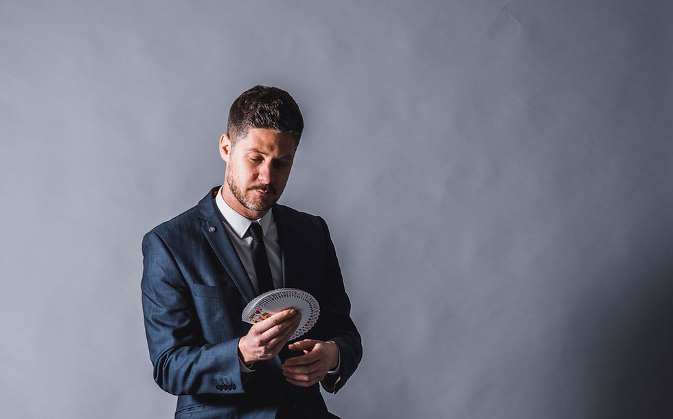 Professional magician Mathew Knight.