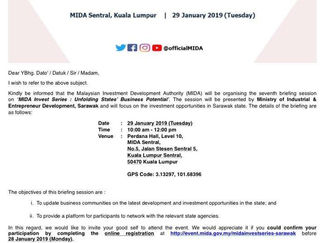 visit us at "MIHAS 2019"