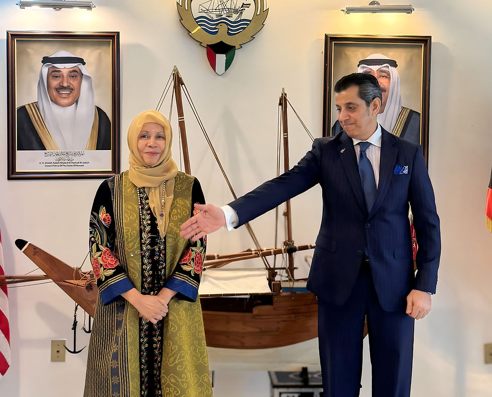 Courtesy Visit to the "Embassy of Kuwait" by Arab Malaysian Chamber of Commerce (AMCC)