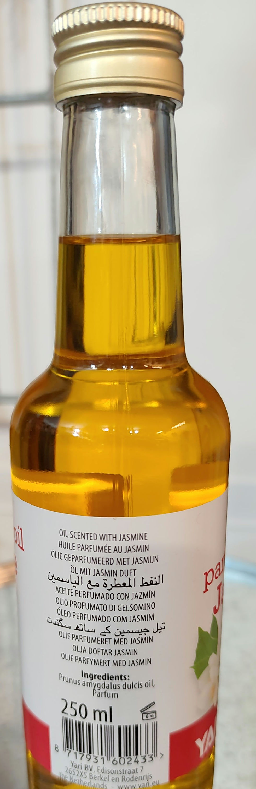 Miniaturbild: Yari 100 % Natural  Hair Oil Jasmine  250ml
