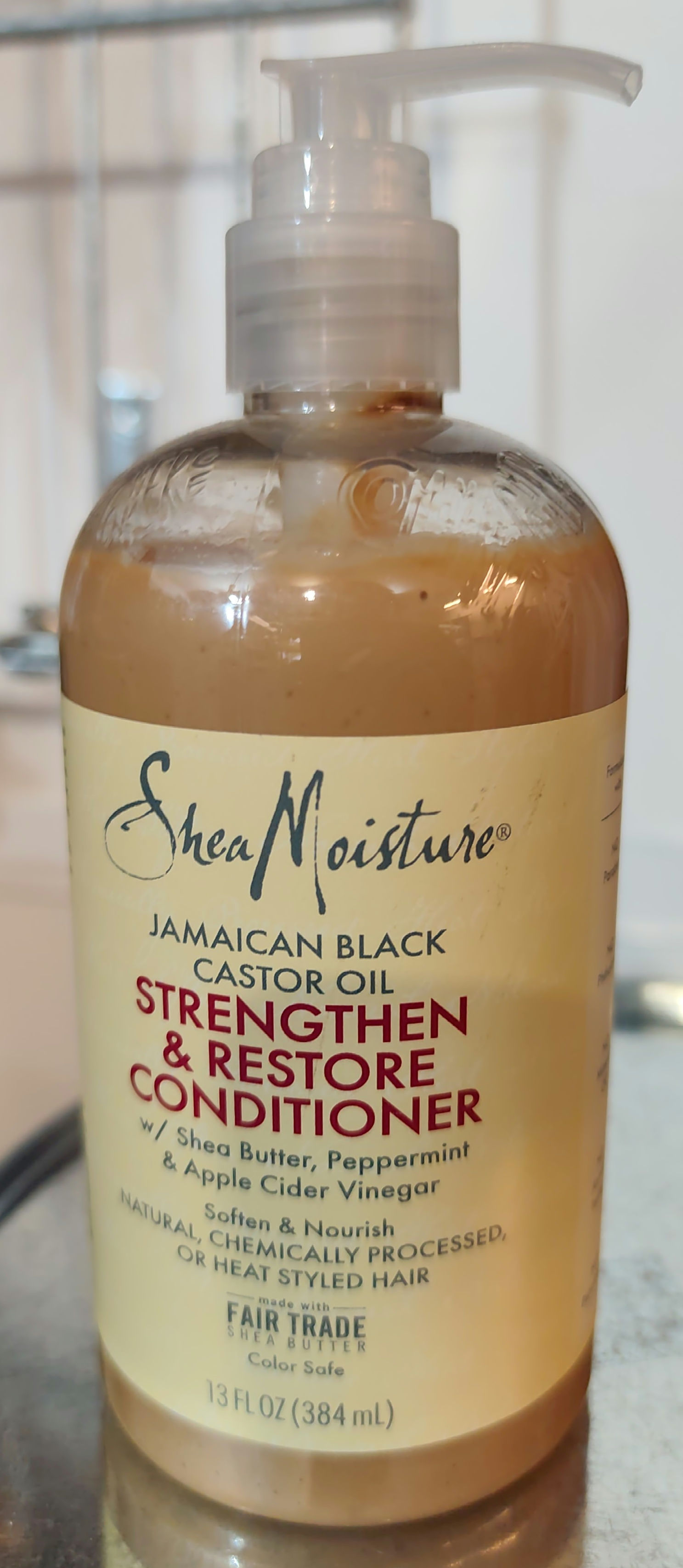 Shea Moisture Jamaican Black Castor Oil  Strengthen and Restore  Conditioner 384