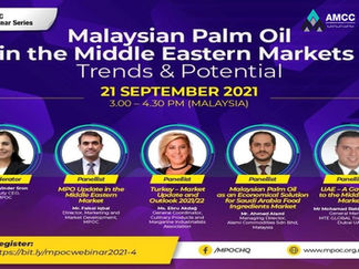 Malaysian "Palm Oil" in the Middle Eastern Markets – Trends & Potential - https://mailchi.mp/.../special-announcement-on-the...