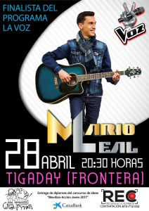 Cartel Mario Leal
