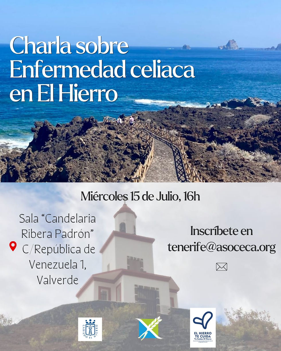 ASOCIACIÓN DE CELÍACOS, UNA CHARLA EN EL HIERRO.