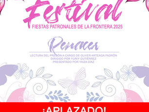 APLAZADO EL FESTIVAL