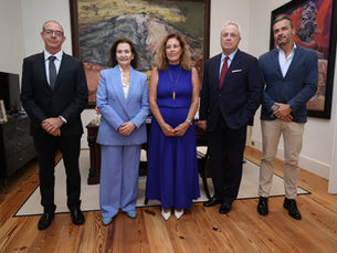 ASTRID PÉREZ, RECIBE A LA NUEVA DECANA DEL CUERPO CONSULAR