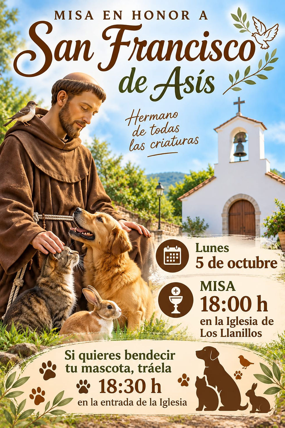 MISA EN HONOR A SAN FRANCISCO DE ASÍS
