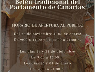 EL PARLAMENTO INAUGURA "EL BELÉN DE LAS EMOCIONES"