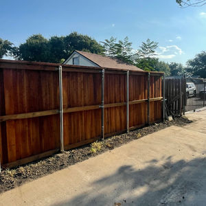 Fence instaltion