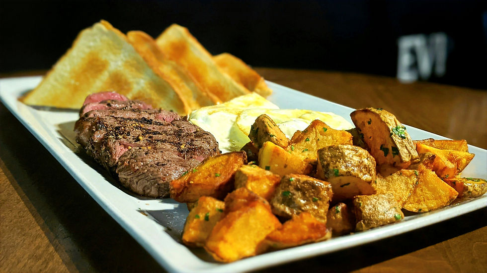 Steak + Eggs image