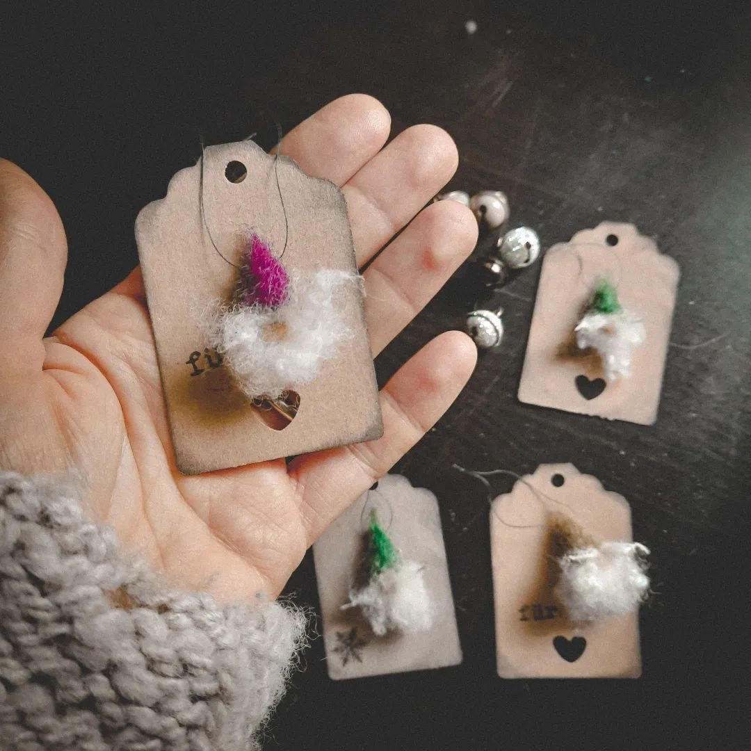 Geschenkanhänger Wichtel