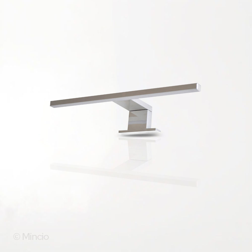 Opbouw lamp 30 cm. LED - 4000 Kelvin - 2.5 watt - IP44 - Chroom