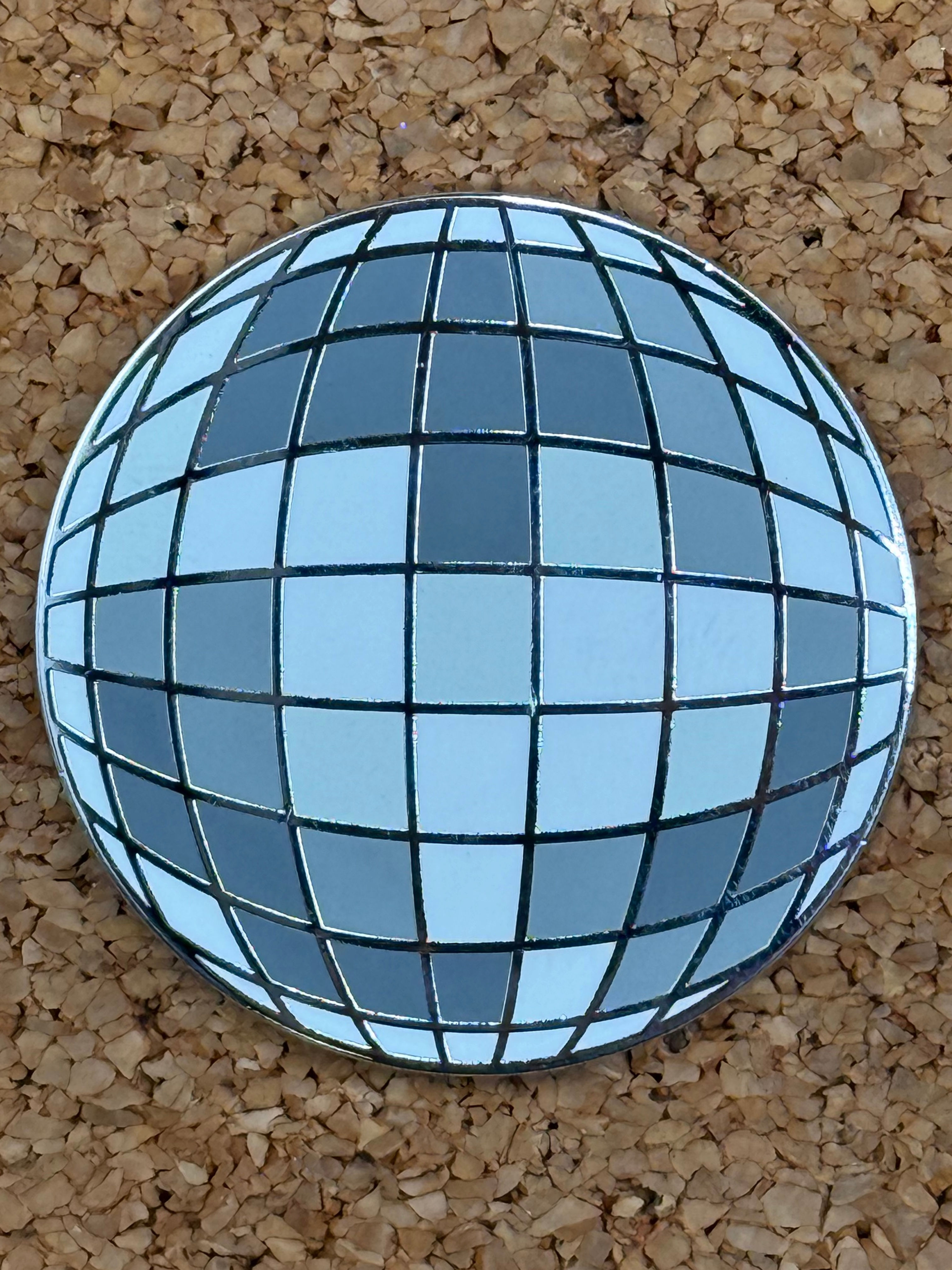 Disco ball pin