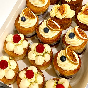 Mixed Sweet Mini Cakes