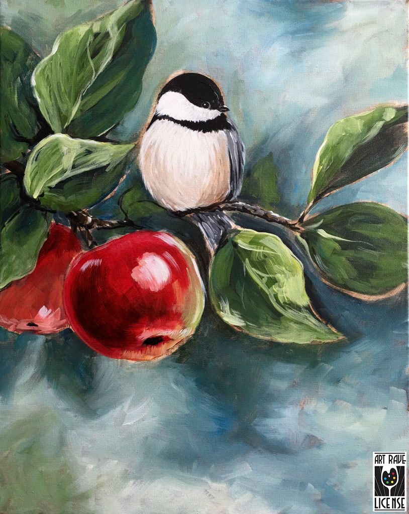 APPLE PICKING *Online* Paint Party