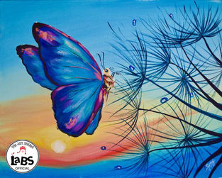 Butterfly Sunset