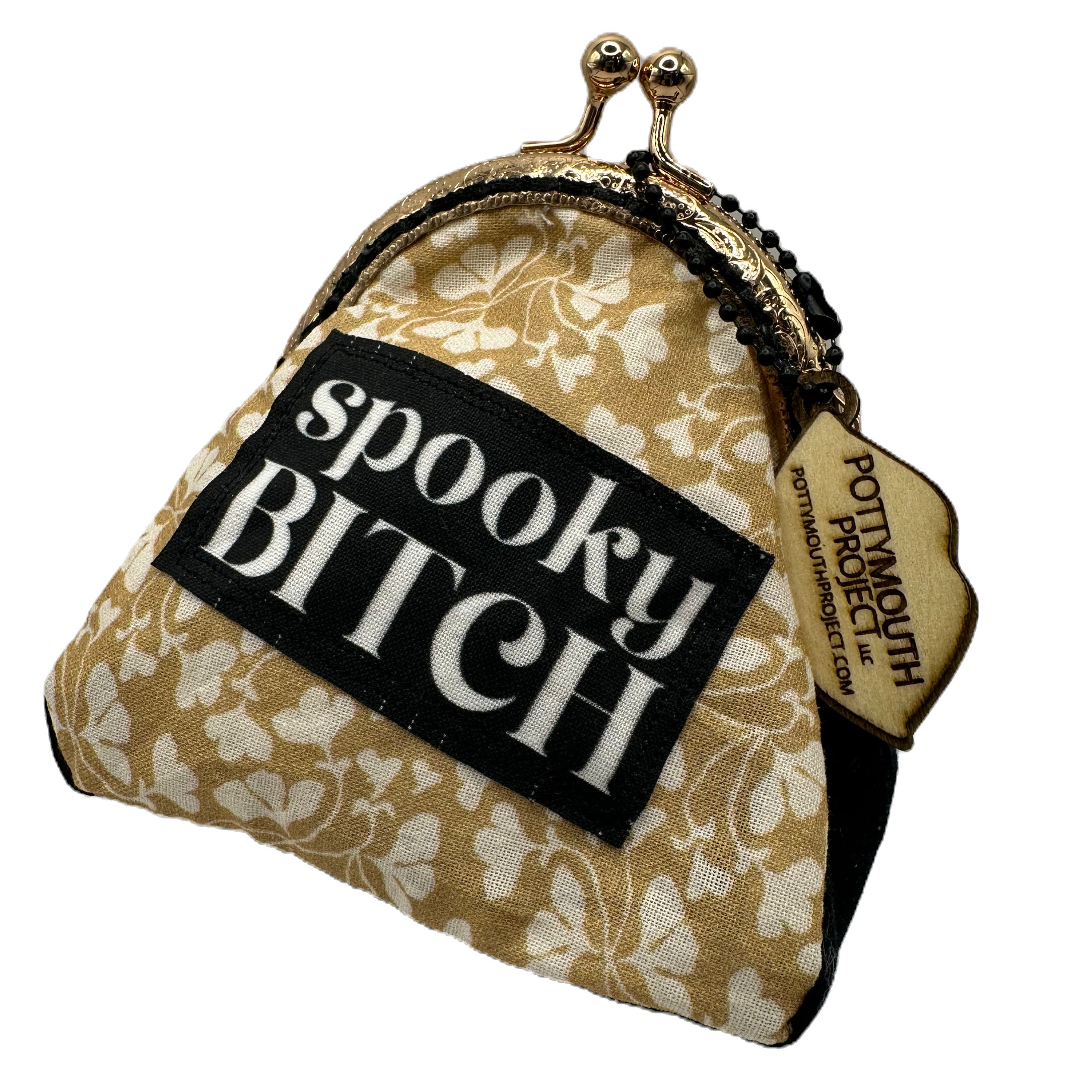 Handmade Coin Purse- Spooky Bitch 64