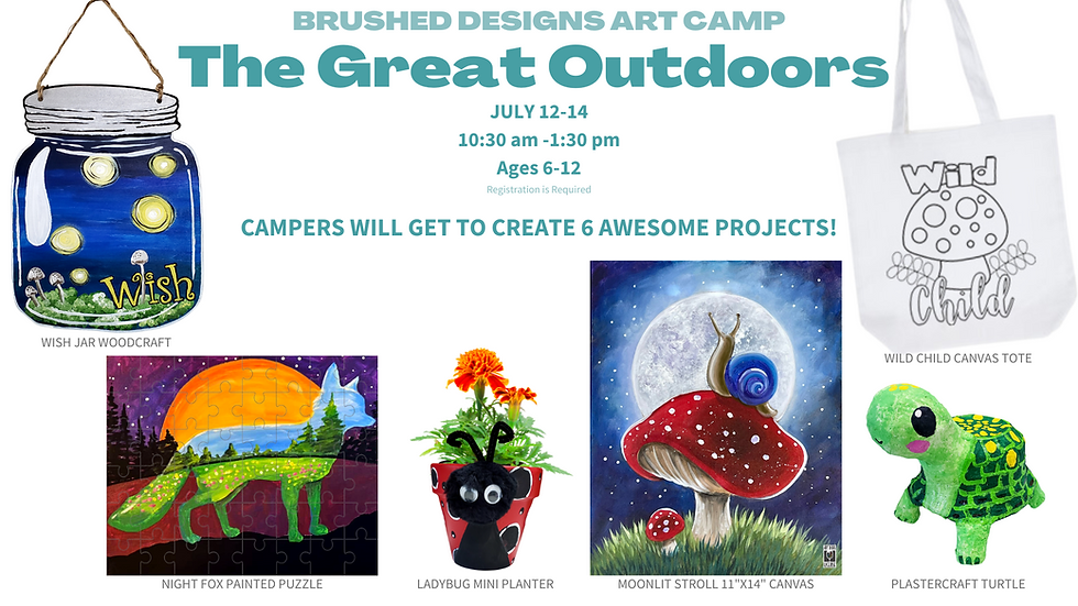 The Great Outdoors Art Camp